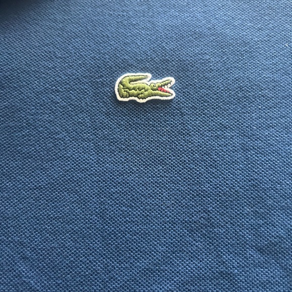 Almost NEW!!!Lacoste Men's Polo Shirt - Royal Blue, size M - Picture 4 of 7